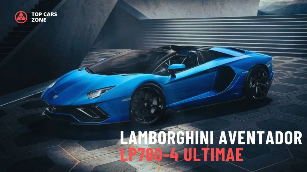 Lamborghini Aventador LP780-4 Ultimae Car