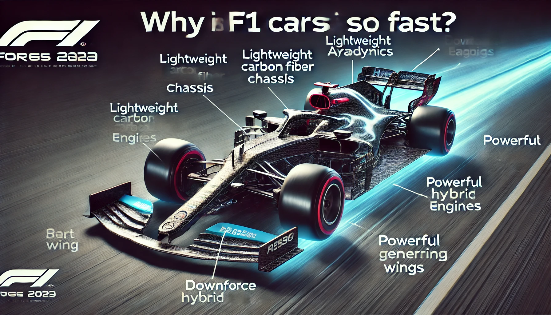 why F1 Cars Speed so fast